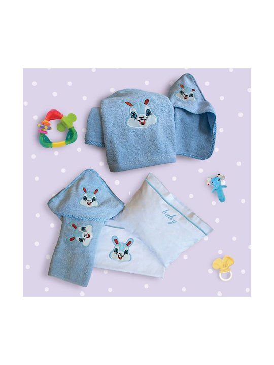 SB Home Σετ Bunny Λευκό 120x160εκ.