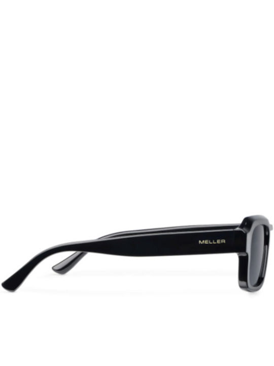 Meller Ayo Sunglasses with All Black Plastic Frame and Black Polarized Lens AY-TUTCAR