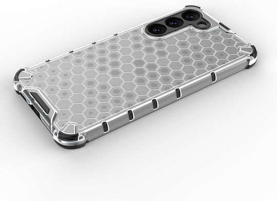 Hurtel Honeycomb Armor Hybrid Back Cover Silicon Negru (Galaxy S23+)