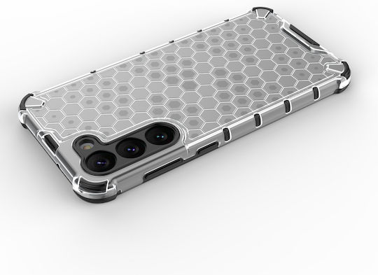 Hurtel Honeycomb Armor Hybrid Back Cover Silicon Negru (Galaxy S23+)
