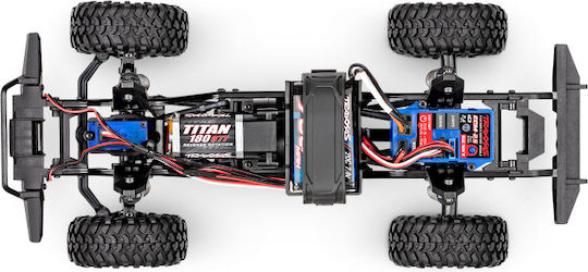 Traxxas Land Rover Defender Teleghidat Mașină Crawler Roșu
