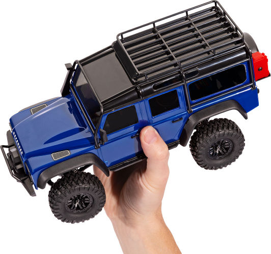 Traxxas Land Rover Defender Τηλεκατευθυνόμενο Αυτοκίνητο Crawler Μπλε