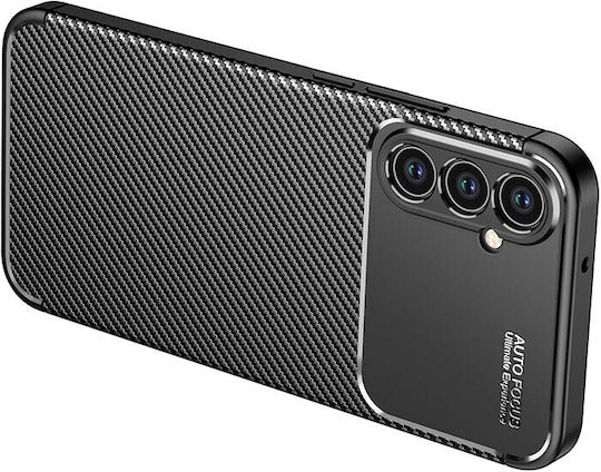 Ancus Autofocus Carbon Fiber Задна корица Пластмаса Черен (Galaxy A34)