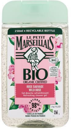 Le Petit Marseillais Gel de Duș Bio Organic Certificat Trandafir Sălbatic Răcoritor 250ml