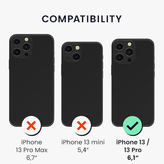 Kalibri Premium Vollflächig Gehärtetes Glas 2 Stücke (iPhone 17e / 16e / 14 / 13 / 13 Pro)