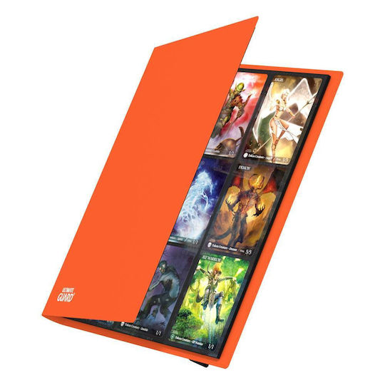 Ultimate Guard Flexxfolio 360 - 18-Pocket Binder 9-Pocket Standard Size Orange