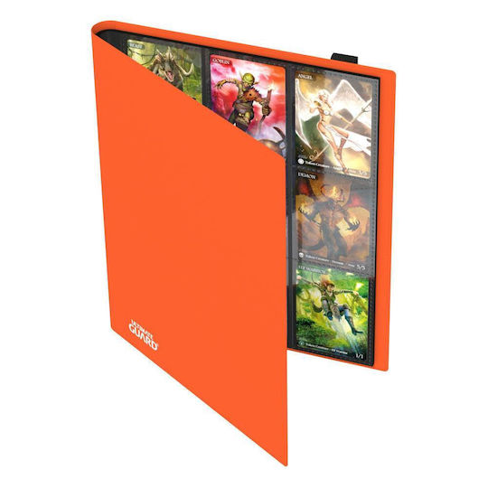 Ultimate Guard Flexxfolio 360 - 18-Pocket Binder 9-Pocket Standard Size Orange