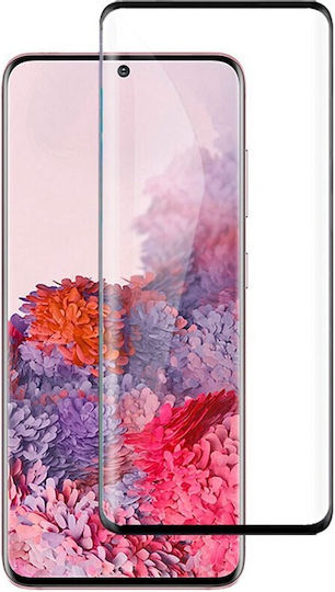 Anti-Fog Full Glue Full Face Tempered Glass Μαύρο (Galaxy S20)