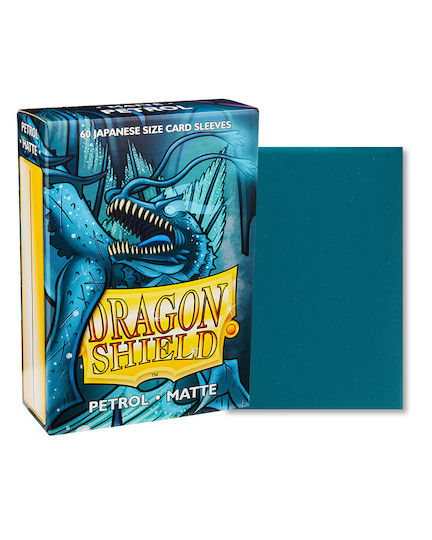 Dragon Shield YGO Dragon Shield Japanese Card Sleeves Japanese Size 60τμχ Petrol ART11120
