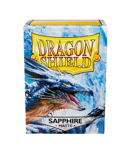 Dragon Shield Dragon Shield Matte Sapphire Card Sleeves Standard Size 100τμχ Sapphire