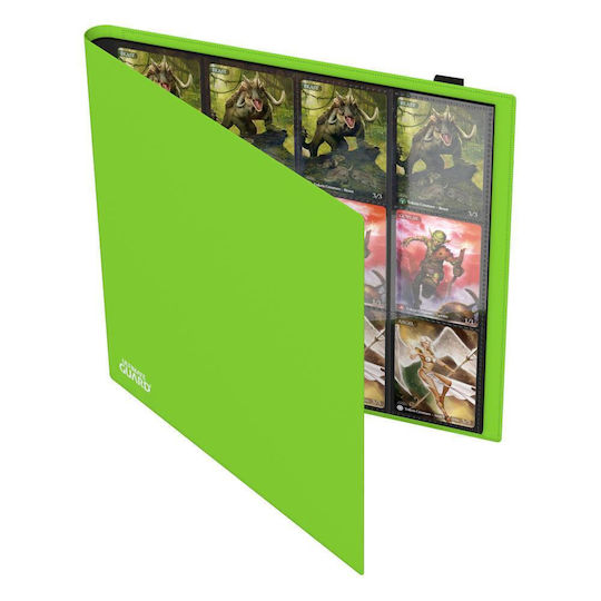 Ultimate Guard Legătură Flexxfolio 24-Buzunare 480 12-Buzunare Dimensiune Standard Verde Deschis