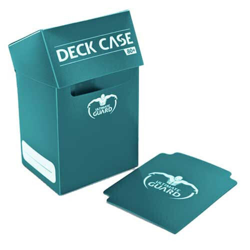 Ultimate Guard 80+ Standard Size Petrol Blue Deck Box Standard Size Blue