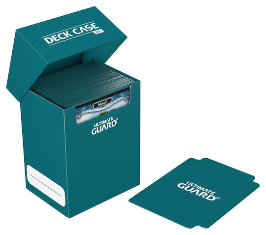Ultimate Guard 80+ Standard Size Petrol Blue Deck Box Standard Size Blue