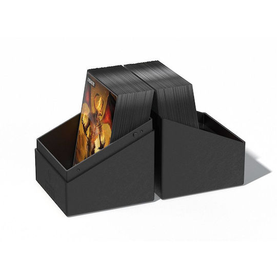 Ultimate Guard Game Accessory Boulder Deck Box (Return To Earth) Black 100τμχ