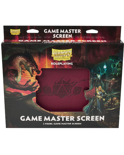 Dragon Shield Dungeons & Dragons Game Master Screen Dice Blood Red ART50022