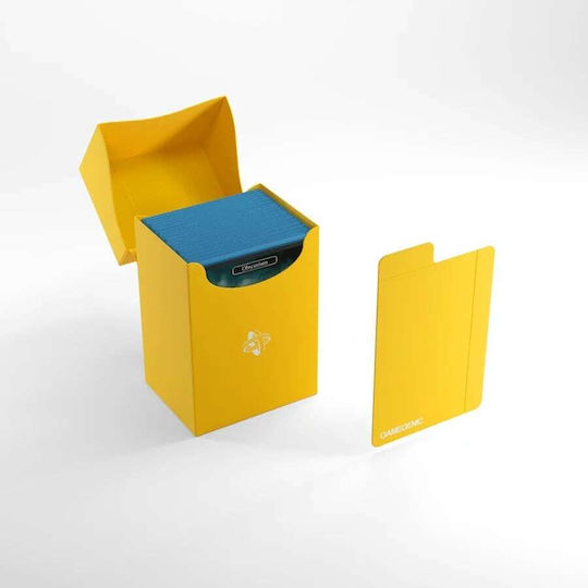 Gamegenic Deck Holder 80+ Deck Box Standard Size Yellow