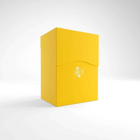 Gamegenic Deck Holder 80+ Deck Box Standard Size Yellow