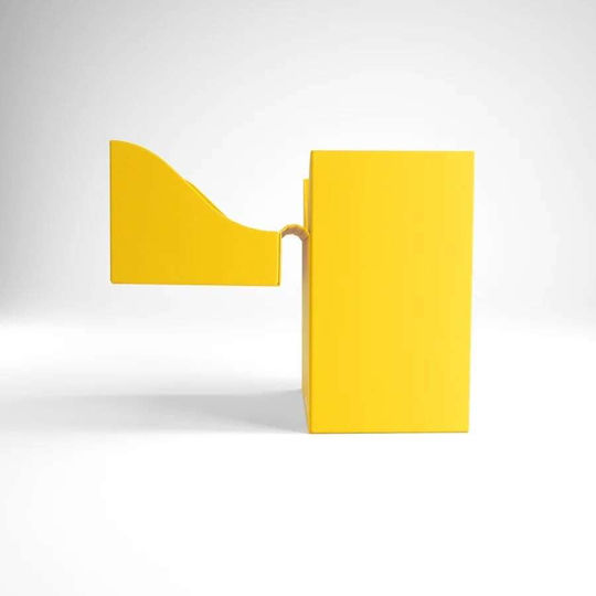 Gamegenic Deck Holder 80+ Deck Box Standard Size Yellow