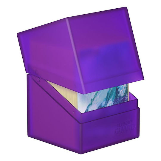 Ultimate Guard Boulder Deck Case Standard Accesorii pentru Jocuri de Cărți de Schimb 100pcs Amethyst 100 bucăți
