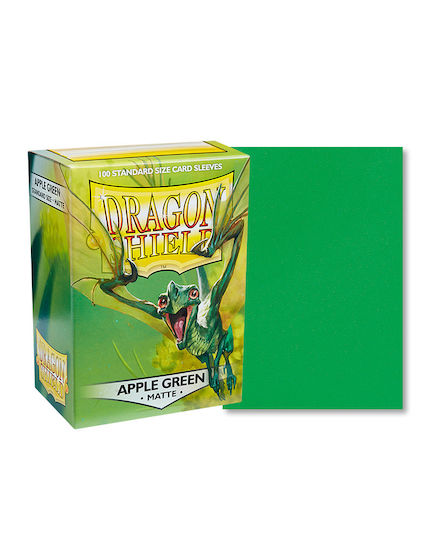 Dragon Shield Card Sleeves Standard Size 100τμχ Matte Apple Green