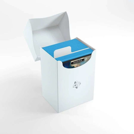 Gamegenic Deck Holder 80+ Deck Box Standard Size White