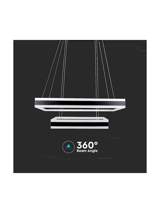 V-TAC V-TAC Ceiling Light White LED with Warm White Light 60x120x120cm