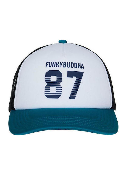 Funky Buddha Ανδρικό Trucker Jockey Teal FBM007-070-10-TEAL Funky Buddha Ανδρικό Trucker Jockey Teal FBM007-070-10-TEAL