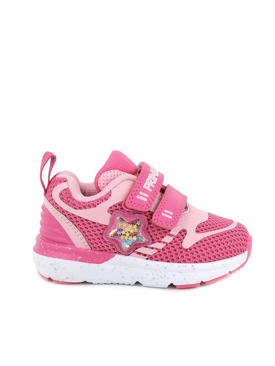 Primigi Kinder-Sneaker mit Klettverschluss Fuchsie