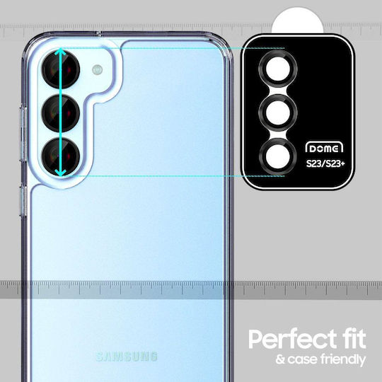 Whitestone Ez Προστασία Κάμερας Tempered Glass Διάφανο για το Galaxy S23 / S23+