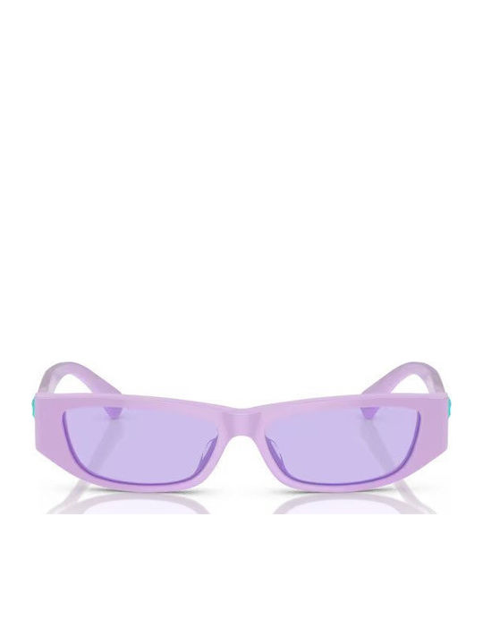 Versace Rectangular Kids Sunglasses Purple for 5-10 Years