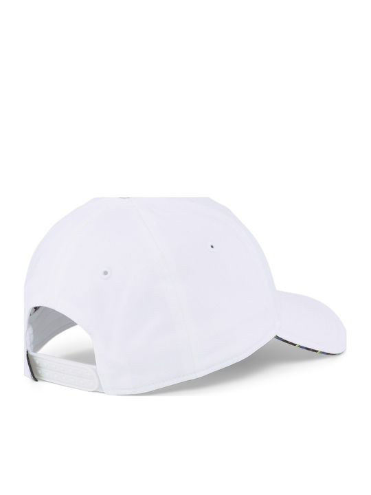 PUMA Visor Pride Männlicher Kappen Weiß 024588-02