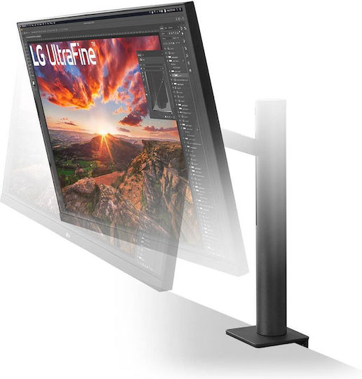 LG UltraFine Ergo 27UN880-B IPS HDR Monitor 27" 4K 3840x2160 cu Timp de Răspuns 5ms GTG