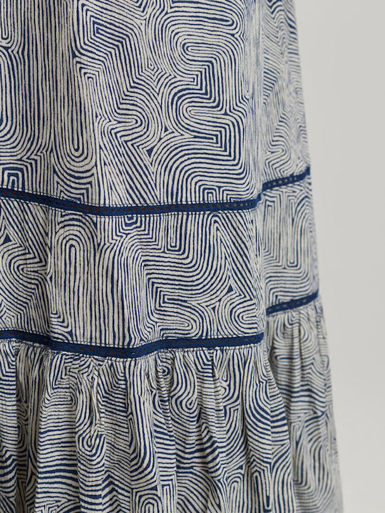 Beach Cami Summer Maxi Slip Dress Navy