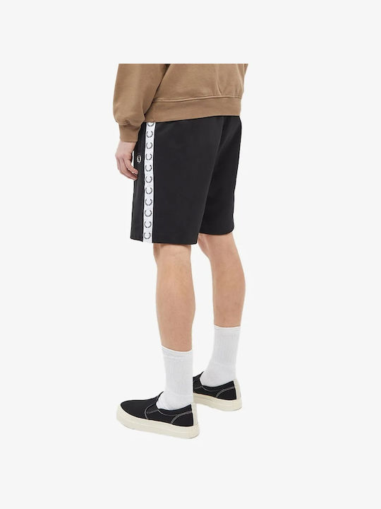 Fred Perry Men's Athletic Shorts Black