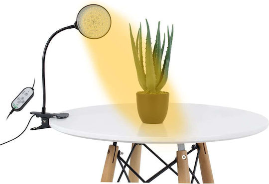 GloboStar Desk Grow Light 3000K with LED and Power 5W L10xW20xH36cm.