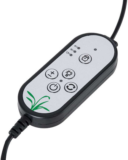 GloboStar Desk Grow Light 3000K with LED and Power 5W L10xW20xH36cm.