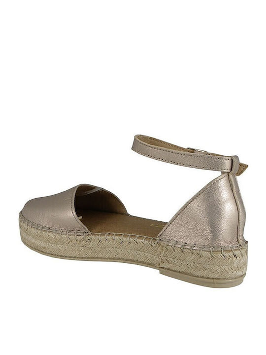 Women's Leather Espadrilles Ammos