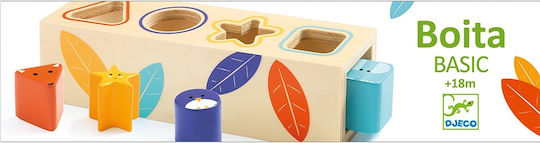 Djeco Shape Sorting Toy Sorting Game 'Leaves' made of Wood for 12++ Months