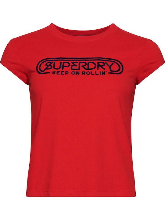 Vintage Roll With It Women's T-shirt Red