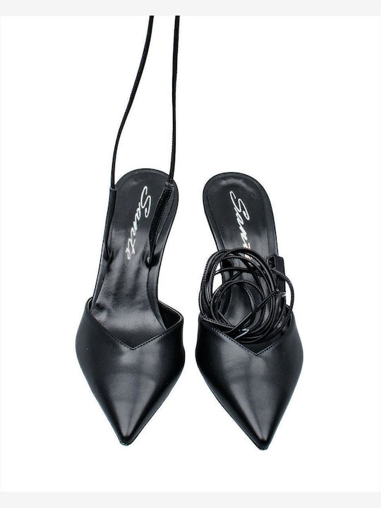 Pointed Toe Black Heels