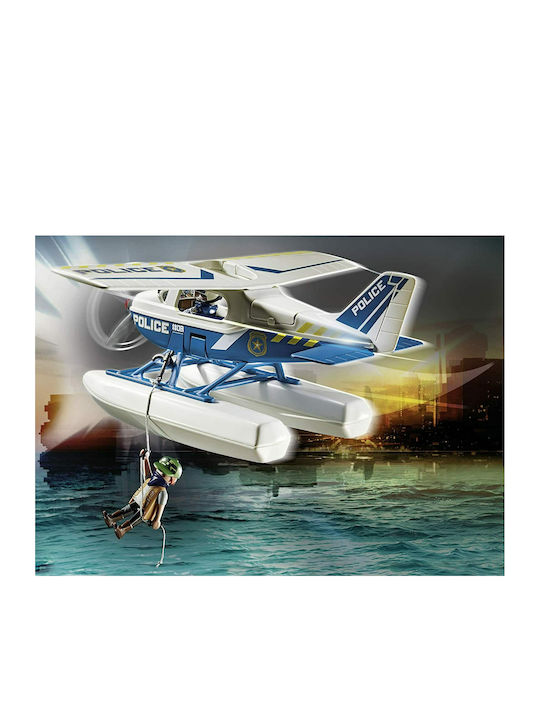 Playmobil Easter Candle Chase of the Smuggler by Police Seaplane for Ages 5 and Up Playmobil