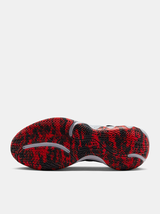 Giannis Immortality 2 Low Basketball Shoes Black / University Red / Wolf Grey