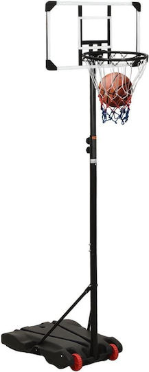 vidaXL Μπασκέτα με Ταμπλό 71 x 45εκ. και Διχτάκι