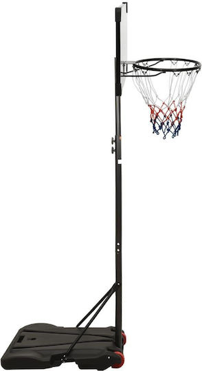 vidaXL Μπασκέτα με Ταμπλό 71 x 45εκ. και Διχτάκι