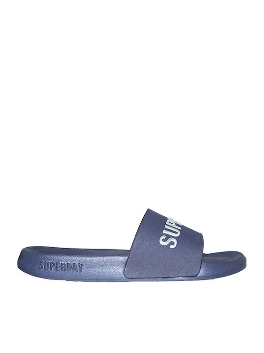 Men's Slides Blue