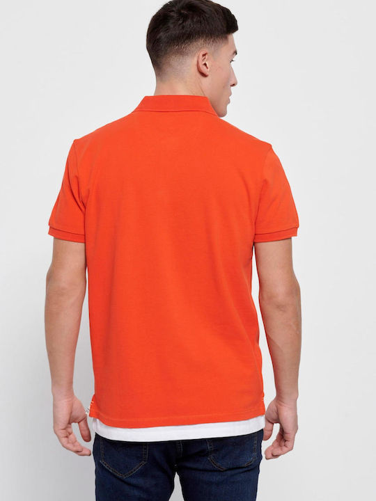 Polo Short Sleeve Blouse Tangerine FBM007 001 11 Tangerine