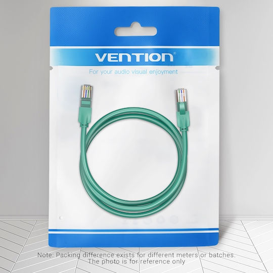 Vention U/UTP Кат.6 Кабел за Ethernet мрежа 2м Зелен 1бр