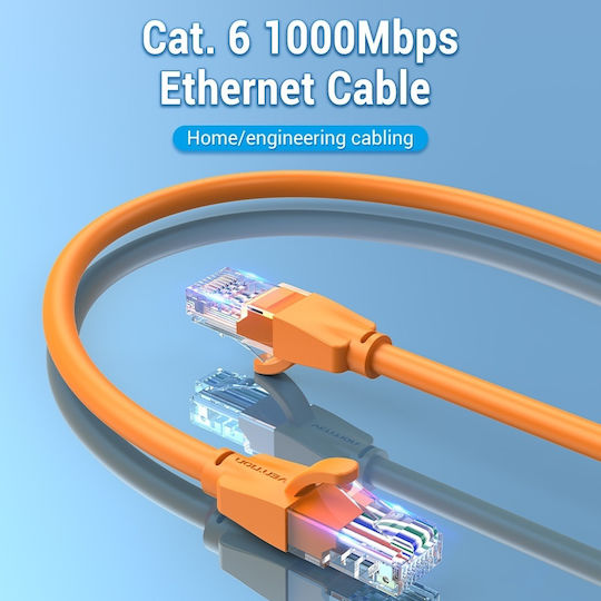 Vention U/UTP Kat.6 Ethernet Netzwerkkabel 2m Orange