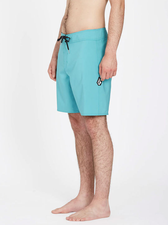 Lido Solid Mod 18 Men's Swimwear Bermuda Light Blue