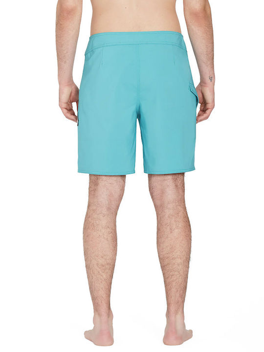 Lido Solid Mod 18 Men's Swimwear Bermuda Light Blue